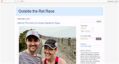 Desktop Screenshot of outsidetheratrace.com