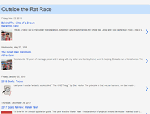 Tablet Screenshot of outsidetheratrace.com